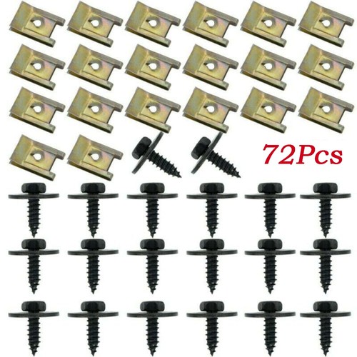 72pcs nut hex screw - &,