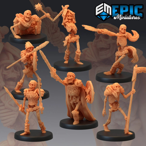 Skeleton miniature 32mm - skeleton,