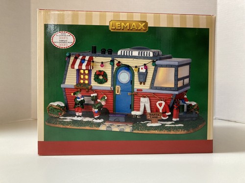 Lemax santa lane trailer - lane,