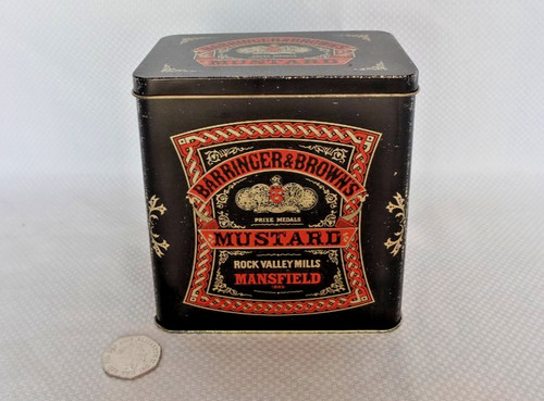 Large vintage colman mustard - vintage,