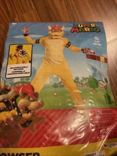 Nintendo Super Mario Brothers Bowser Large Child L 10-12 Halloween Costume Shell