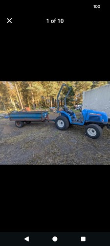 Iseki 321 4x4 tractor and