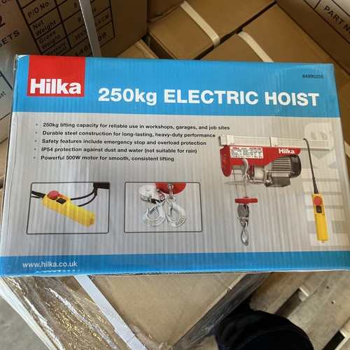 Hilka scaffold winch electric - hilka,