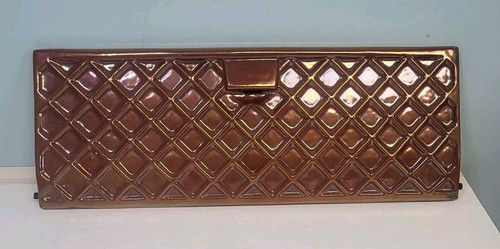 Approx copper lustre ware - 14",