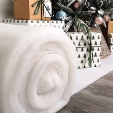 Fake Snow Blanket Artificial Nativity Village White Snow Christmas Decoration
