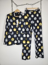 Tara Jarmon - Flame Coord Pantsuit - Size 8