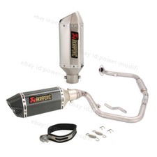 For Benelli TNT135 TNT125 2017-2025 Slip On Exhaust System Silencer Muffler Pipe