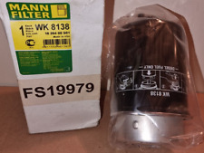 JCB Fuel-water separator JS115 JS130 JS145 JS200 Mann WK8138 FREE UK SHIPPING