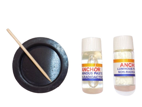 Green luminous paste kit - green,