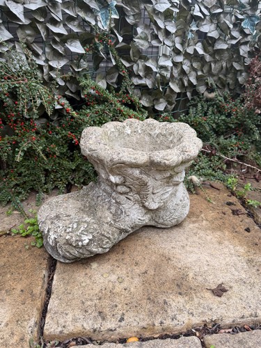 Vintage cast stone/concrete