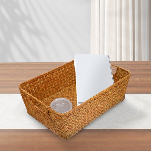 Woven storage basket bread - woven,
