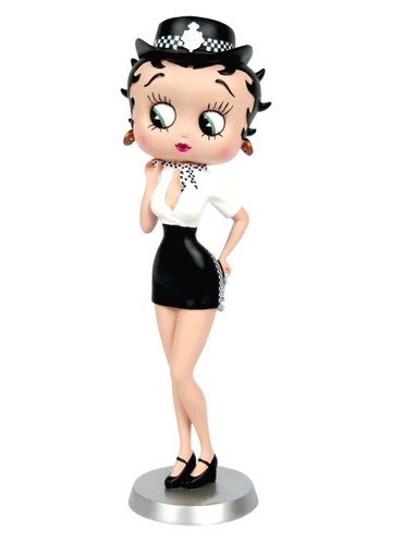 Betty boop police lady 31cm - boop,