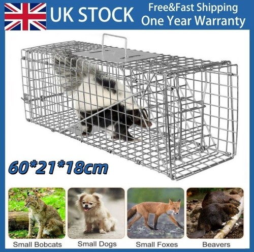 Live animal cage trap - animal, heavy