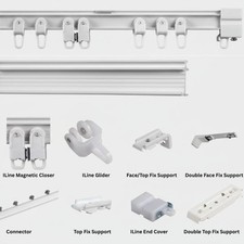 ILINE ALUMINIUM CURTAIN TRACK