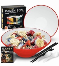 YTLEMON Plastic Ramen Bowl Set