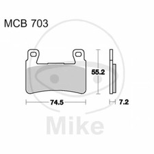 Brake Pads STD TRW Lucas