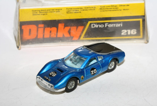 Dinky 216 ferrari dino vgc - vgc, in