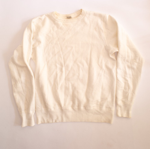 Buzz rickson sweatshirt white - buzz,