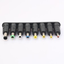 8PCS Universal AC DC Power Charger Adapter Tips For Laptop Notebook In 1 SET