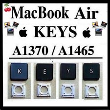 ? MacBook Air Keyboard key / Keys + Clip MODELS:  A1370  A1465   100% Apple