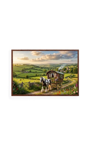 Romany gypsy caravan - romany,