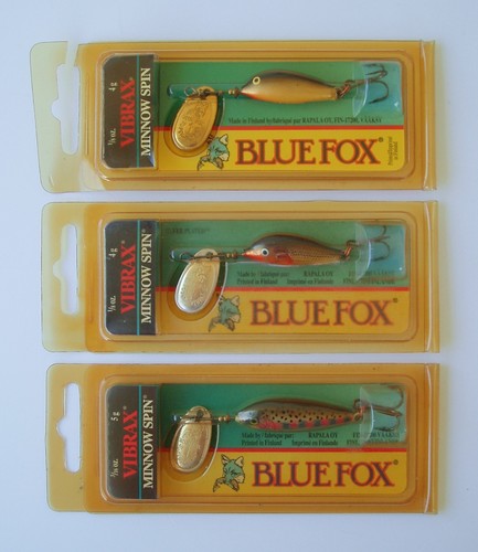 Vintage rapala vibrax blue - vintage,