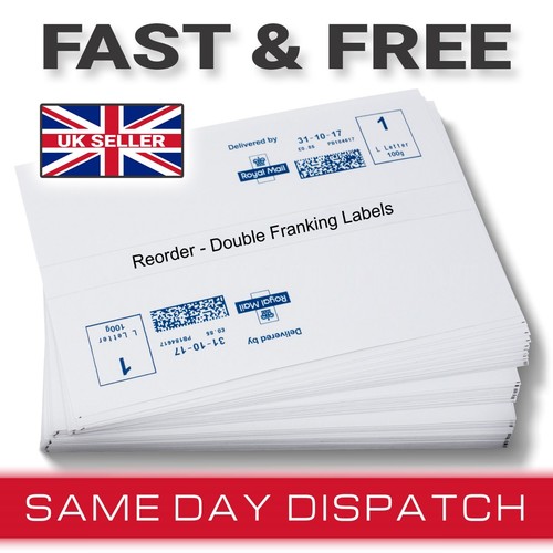 250 franking labels - franking, labels–125