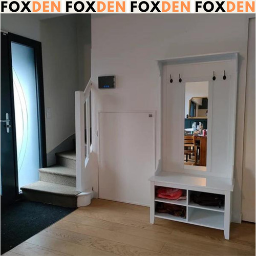 Hallway shoe bench storage - hallway,