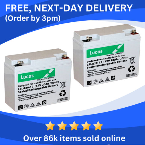 Lucas 12v 20ah - 2,