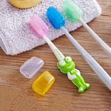 5pcs Portable Toothbrush Head Cover, Toothbrush Protector Cap Holder.