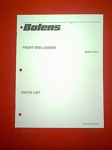 Bolens tractor front end - bolens,