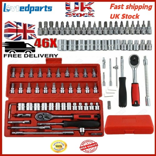 Drive 46pcs metric socket - drive,