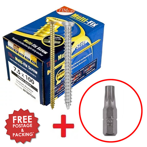 Timco concrete screws 5mm - timco,