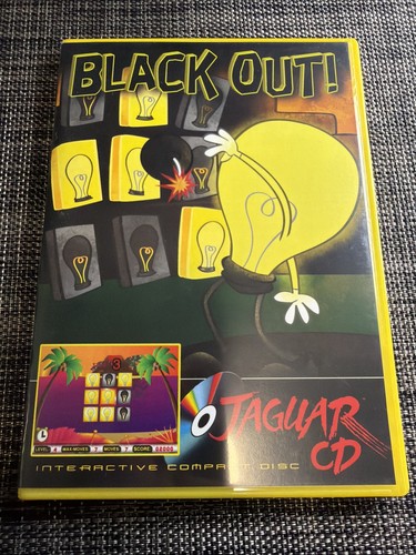 Atari jaguar blackout set - jaguar, cd