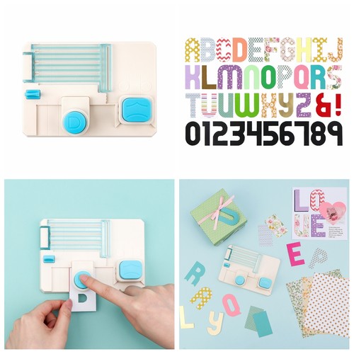 Mini alphabet punch board - punch,