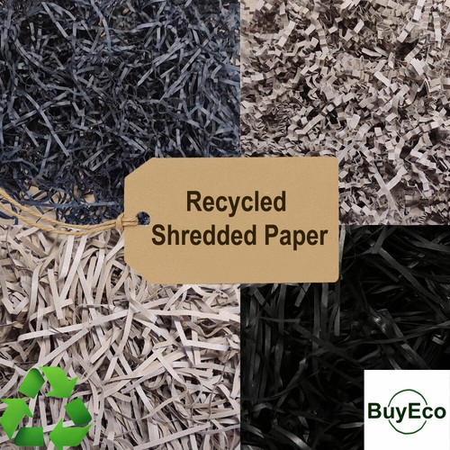 Recycled shredded paper kraft - recycled,