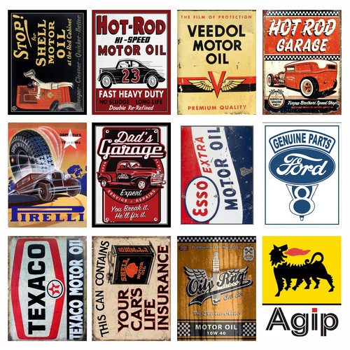 Motor garage retro - motor, garage,
