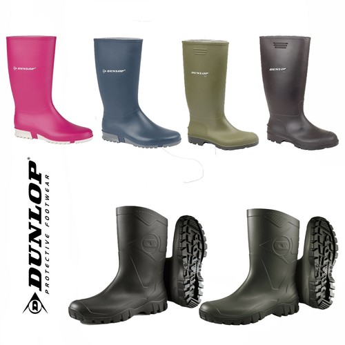 Ladies mens dunlop wellington - ladies,