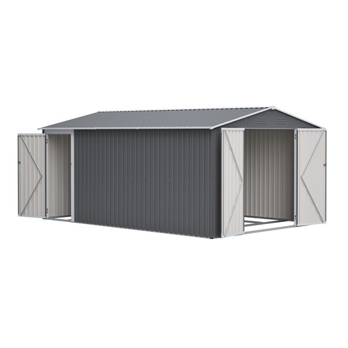 10x14ft galvanized metal - galvanized,