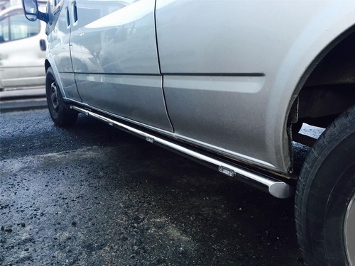 Side bars white - side, +
