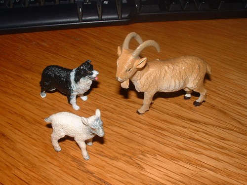 Elc plastic nanny goat - nanny, goat,