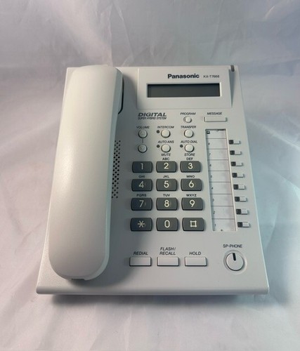 Panasonic t7668 white - panasonic, kx-t7668