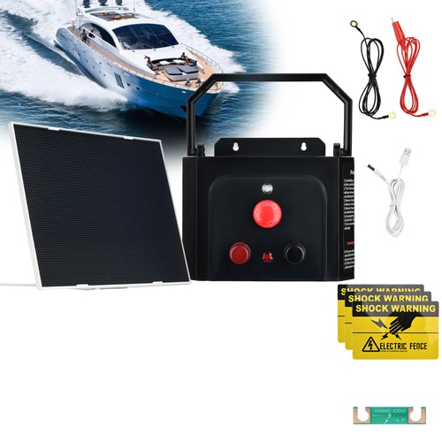 Solar electric fence energiser - solar,