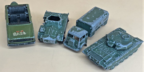 Matchbox military spares - matchbox,