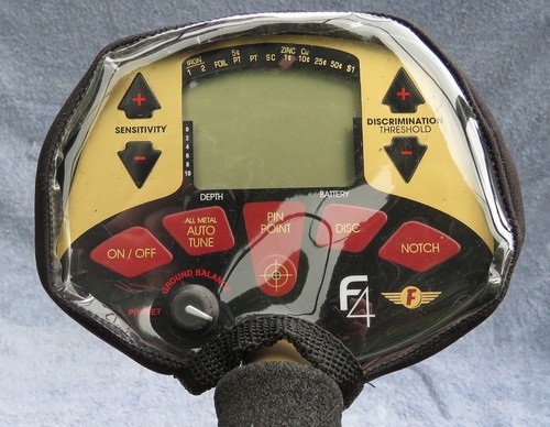 Fisher metal detector - f4,
