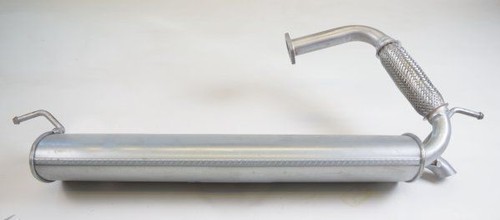 Exhaust rear silencer for - silencer,