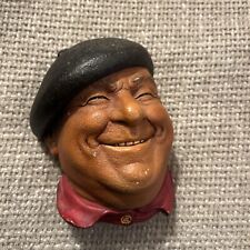 Bossons PIERRE (FRENCHMAN) Chalkware Wall Hanging, England 1971