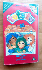 TOTS TV - ELEPHANT AND OTHER STORIES Kids tv series PAL VHS VIDEO - DAMAGED
