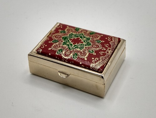 Vintage pill box - pill,
