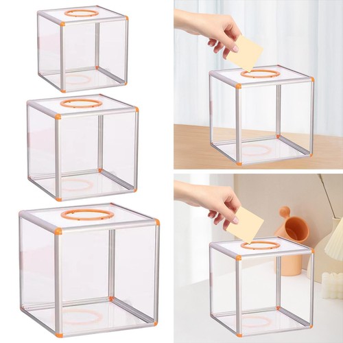 Transparent ballot box for - transparent,